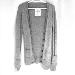 Casual// Hollister | Gray Cardigan